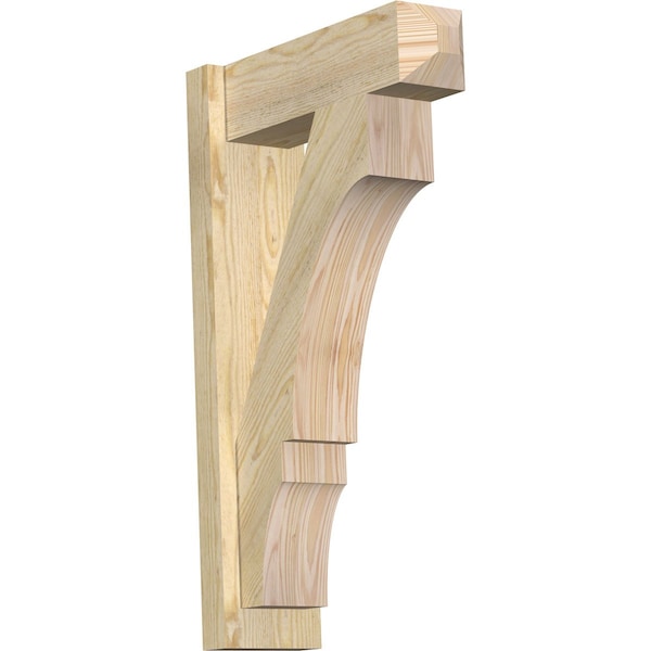 Ekena Millwork Balboa Rough Sawn Craftsman Outlooker, Douglas Fir, 6"W x 18"D x 30"H OUT06X18X30BOA04RDF - main
